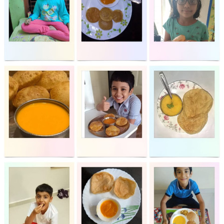 School Anniversary Celb. & Food Day-Amras Puri