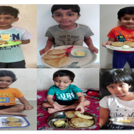 Food Day :Aamrakhand & Puri (Neo Kids)